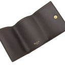 ベルルッティ BERLUTI アカジュー トワル マルブフ ウォレット 106132529 ブラウン カーフ 三つ折り財布 茶