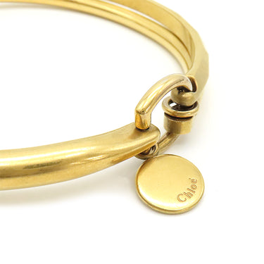 クロエ Chloe スモール ブレスレット バッグ 3S1301 グレー レザー 2WAYバッグ ゴールド金具 ハンドバッグ ショルダー