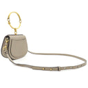 クロエ Chloe スモール ブレスレット バッグ 3S1301 グレー レザー 2WAYバッグ ゴールド金具 ハンドバッグ ショルダー