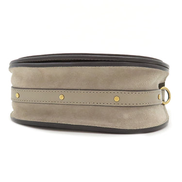 クロエ Chloe スモール ブレスレット バッグ 3S1301 グレー レザー 2WAYバッグ ゴールド金具 ハンドバッグ ショルダー