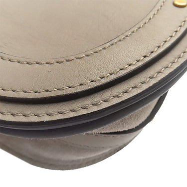 クロエ Chloe スモール ブレスレット バッグ 3S1301 グレー レザー 2WAYバッグ ゴールド金具 ハンドバッグ ショルダー