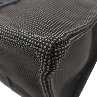 エルメス HERMES エールライン アド MM グレー キャンバス リュック・デイパック シルバー金具 鍵・カデナ欠品