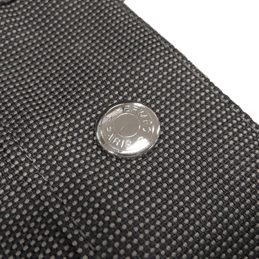 エルメス HERMES エールライン アド MM グレー キャンバス リュック・デイパック シルバー金具 鍵・カデナ欠品