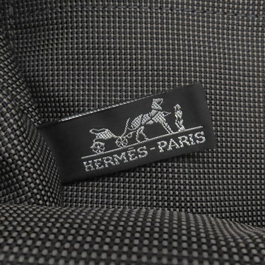 エルメス HERMES エールライン アド MM グレー キャンバス リュック・デイパック シルバー金具 鍵・カデナ欠品
