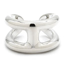 エルメス HERMES オスモズPM シルバー シルバー925 #52(JP12) リング 指輪 Hモチーフ AG925 SV925 12号