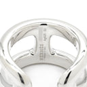 エルメス HERMES オスモズPM シルバー シルバー925 #52(JP12) リング 指輪 Hモチーフ AG925 SV925 12号