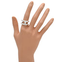 エルメス HERMES オスモズPM シルバー シルバー925 #52(JP12) リング 指輪 Hモチーフ AG925 SV925 12号