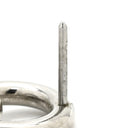 エルメス HERMES タッタソール ネイビーXホワイト エナメル メタル ピアス 馬柄