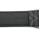 ルイヴィトン LOUIS VUITTON ブレスレット ホッケンハイム M8151E モノグラムエクリプス レザー モノグラムエクリプスキャンバス #19 ブレスレット シルバー金具 黒 グレー