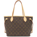 ルイヴィトン LOUIS VUITTON ネヴァーフル PM M46979 モノグラム モノグラムキャンバス トートバッグ ゴールド金具 茶 肩掛け