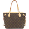 ルイヴィトン LOUIS VUITTON ネヴァーフル PM M46979 モノグラム モノグラムキャンバス トートバッグ ゴールド金具 茶 肩掛け