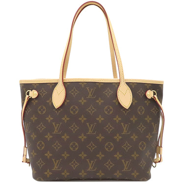ルイヴィトン LOUIS VUITTON ネヴァーフル PM M46979 モノグラム モノグラムキャンバス トートバッグ ゴールド金具 茶 肩掛け