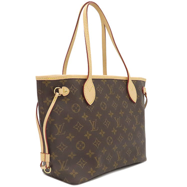 ルイヴィトン LOUIS VUITTON ネヴァーフル PM M46979 モノグラム モノグラムキャンバス トートバッグ ゴールド金具 茶 肩掛け