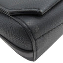 ルイヴィトン LOUIS VUITTON テイクオフ メッセンジャー M57080 ノワール グレインレザー ショルダーバッグ マットブラック金具 黒 斜め掛け