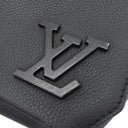 ルイヴィトン LOUIS VUITTON テイクオフ メッセンジャー M57080 ノワール グレインレザー ショルダーバッグ マットブラック金具 黒 斜め掛け