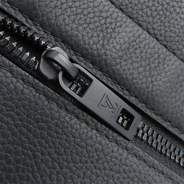 ルイヴィトン LOUIS VUITTON テイクオフ メッセンジャー M57080 ノワール グレインレザー ショルダーバッグ マットブラック金具 黒 斜め掛け