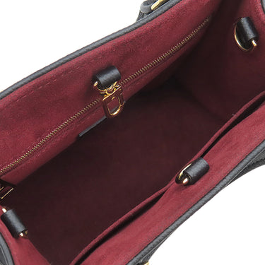 ルイヴィトン LOUIS VUITTON オンザゴー PM M45659 ブラック×ベージュ モノグラムアンプラント 2WAYバッグ ゴールド金具 黒 ハンドバッグ ショルダーバッグ