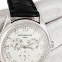 腕時計 パテックフィリップ PATEK PHILIPPE アニュアルカレンダー 5035G-024 自動巻き メンズ K18WG無垢 年次カレンダー トリプルカレンダー