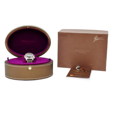 腕時計 ベダ&カンパニー BEDAT & CO No.8 B867.010.310.S 自動巻き メンズ ブラック 黒 オレンジ デイト クロノグラフ スモールセコンド