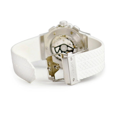 腕時計 ウブロ HUBLOT ビッグバン サンモリッツ 301.SE.230.RW 自動巻き メンズ ホワイト 白 デイト クロノグラフ スモールセコンド