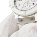 腕時計 ウブロ HUBLOT ビッグバン サンモリッツ 301.SE.230.RW 自動巻き メンズ ホワイト 白 デイト クロノグラフ スモールセコンド