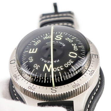 腕時計 パネライ PANERAI ブラックシール コンパス PAM00191 H番 メンズ H番 トリチウム 回転ベゼル ブラック 黒 限定