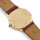 腕時計 カルティエ Cartier ロンド ルイ カルティエ LM W1508951 手巻き メンズ K18YG無垢製 ギョウシェ ローマン 青針