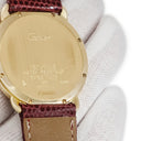 腕時計 カルティエ Cartier ロンド ルイ カルティエ LM W1508951 手巻き メンズ K18YG無垢製 ギョウシェ ローマン 青針