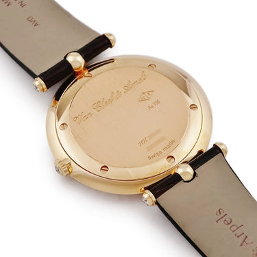 腕時計 ヴァンクリーフアーペル Van Cleef & Arpels ピエール アーペル VCARO3GL00 手巻き メンズ レディース K18RG無垢 純正ダイヤ 薄型
