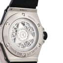 腕時計 ウブロ HUBLOT ビッグバン ウニコ サンブルー チタニウム パヴェ 415.NX.2027.VR.1704.MXM18 自動巻き メンズ 純正ダイヤ