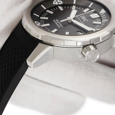 腕時計 IWC IWC アクアタイマー IW329001 自動巻き メンズ ブラック バー セーフダイブシステム付きベゼル