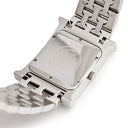 腕時計 エルメス HERMES Hウォッチ HH1.530 クオーツ レディース 純正ダイヤ シルバー アラビア H型 スクエア