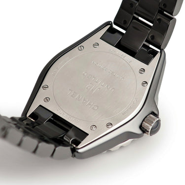 腕時計 シャネル CHANEL J12 アンタイトル 38mm リミテッド H5581 自動巻き メンズ ブラック セラミック 黒 限定