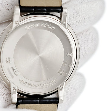 腕時計 ジャガールクルト JAEGER LECOULTRE マスター ウルトラスリム 1907 グラン・フー 120.3.79/Q12935E1 手巻き メンズ K18WG無垢 薄型 バー