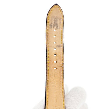 腕時計 ルイヴィトン LOUIS VUITTON タンブール ムーン GMT Q8D30Z 自動巻き メンズ ブラック イエロー バー アラビア デイト