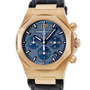 腕時計 ジラールペルゴ GIRARD PERREGAUX ロレアート クロノグラフ 81040-52-432-BB4A 自動巻き メンズ K18PG無垢 ブルー 青 バー デイト