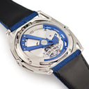 腕時計 ドゥ・ベトゥーン DE BETHUNE タイタンホーク DB27TIS3V2PS 自動巻き メンズ 新品同様 OH済 ギヨシェ ローマン ロイヤルブルー