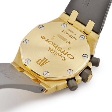 腕時計 オーデマピゲ AUDEMARS PIGUET ロイヤルオーク オフショア 25986AK.ZZ.D003CA.02 自動巻き メンズ レディース K18YG無垢 純正ダイヤ