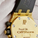 腕時計 オーデマピゲ AUDEMARS PIGUET ロイヤルオーク オフショア 25986AK.ZZ.D003CA.02 自動巻き メンズ レディース K18YG無垢 純正ダイヤ