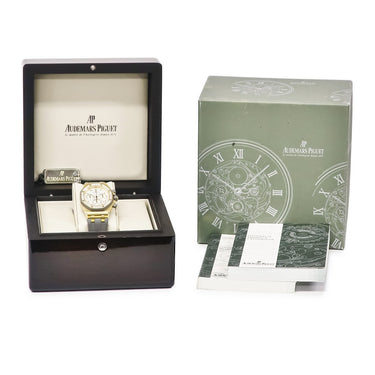 腕時計 オーデマピゲ AUDEMARS PIGUET ロイヤルオーク オフショア 25986AK.ZZ.D003CA.02 自動巻き メンズ レディース K18YG無垢 純正ダイヤ