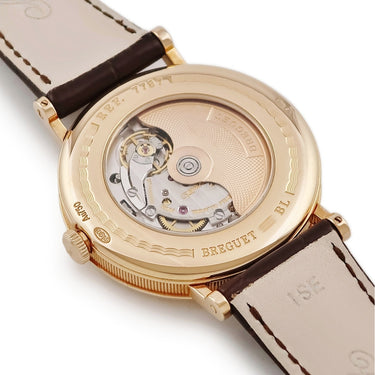 腕時計 ブレゲ BREGUET クラシック ムーンフェイズ 7787BR/12/9V6 自動巻き メンズ K18RG無垢 ギヨシェ ブレゲ針 コインエッジ