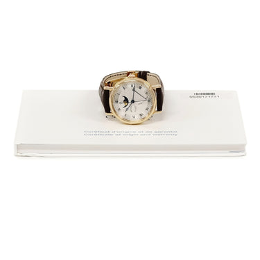 腕時計 ブレゲ BREGUET クラシック ムーンフェイズ 7787BR/12/9V6 自動巻き メンズ K18RG無垢 ギヨシェ ブレゲ針 コインエッジ
