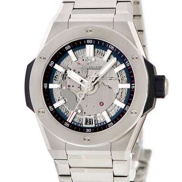 腕時計 ウブロ HUBLOT ビッグバン インテグレーテッド タイムオンリー チタニウム 456.NX.0170.NX 自動巻き メンズ デイト