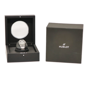 腕時計 ウブロ HUBLOT ビッグバン インテグレーテッド タイムオンリー チタニウム 456.NX.0170.NX 自動巻き メンズ デイト