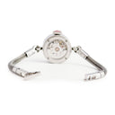 腕時計 アランシルベスタイン ALAIN SILBERSTEIN ミラネーゼ 自動巻き レディース ホワイト ハート デイト ラウンド 限定