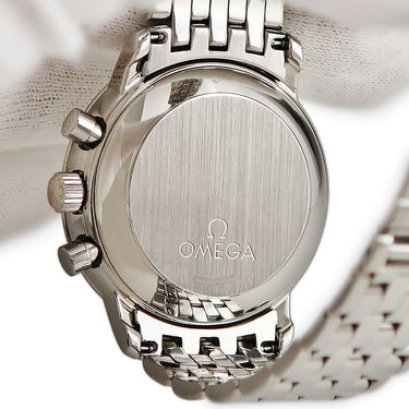 腕時計 オメガ OMEGA デ ヴィル プレステージ クロノグラフ 4540.31 手巻き メンズ シルバー スモールセコンド