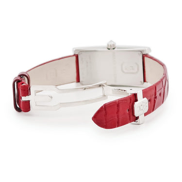 腕時計 ハリーウィンストン Harry Winston アヴェニューC AVCQHM19WW018 クオーツ レディース K18WG無垢 純正ダイヤ シェル