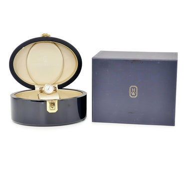 腕時計 ハリーウィンストン Harry Winston プルミエール 31mm PRNQHM31RR001 クオーツ レディース K18RG無垢 純正ダイヤ シェル バー