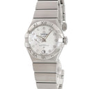 腕時計 オメガ OMEGA コンステレーション ブラッシュ プチセコンド 127.10.27.20.55.001 自動巻き レディース 新品同様 純正ダイヤ