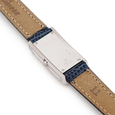 腕時計 ティファニー Tiffany & Co カクテルウォッチ クオーツ レディース K18WG無垢 純正ダイヤ ホワイト 白